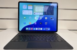 Üzletből, garanciával,  iPad Pro M2 12,9” 128GB Wifi+ Pencil+ magic  keyboard,  kitűnő állapotban