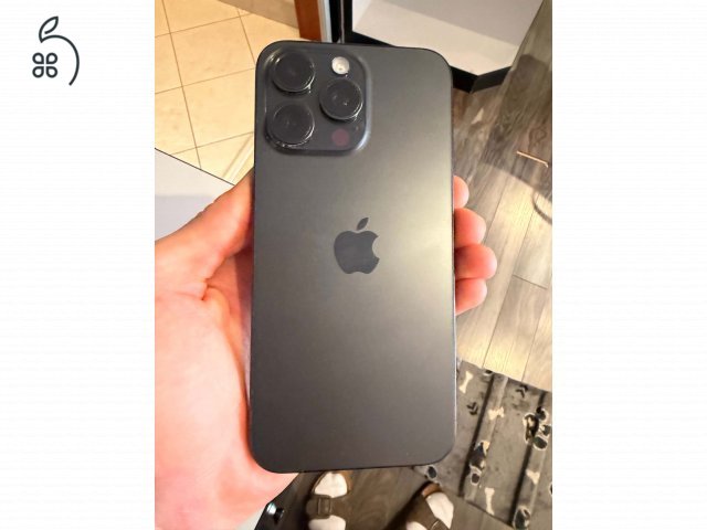 Iphone 15 Pro Max 256GB Black Titanium eladó!