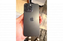 Iphone 15 Pro Max 256GB Black Titanium eladó!