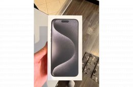 Iphone 15 Pro Max 256GB Black Titanium eladó!