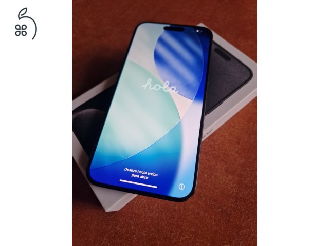 Iphone 15 Pro Max 256GB Black Titanium eladó!