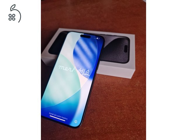 Iphone 15 Pro Max 256GB Black Titanium eladó!