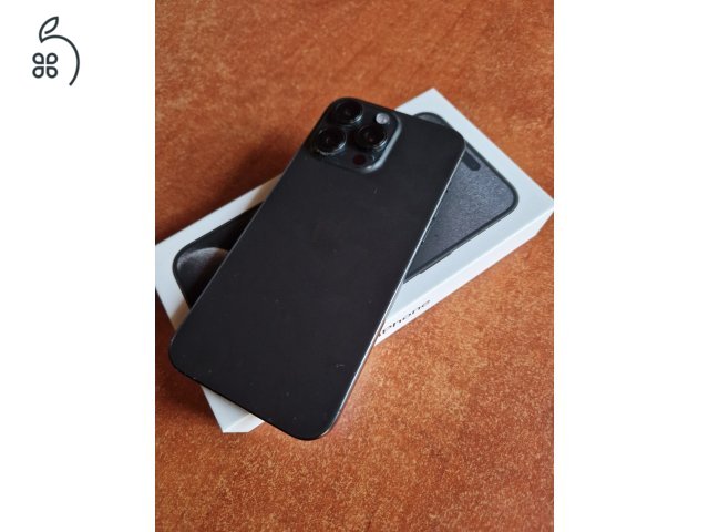 Iphone 15 Pro Max 256GB Black Titanium eladó!