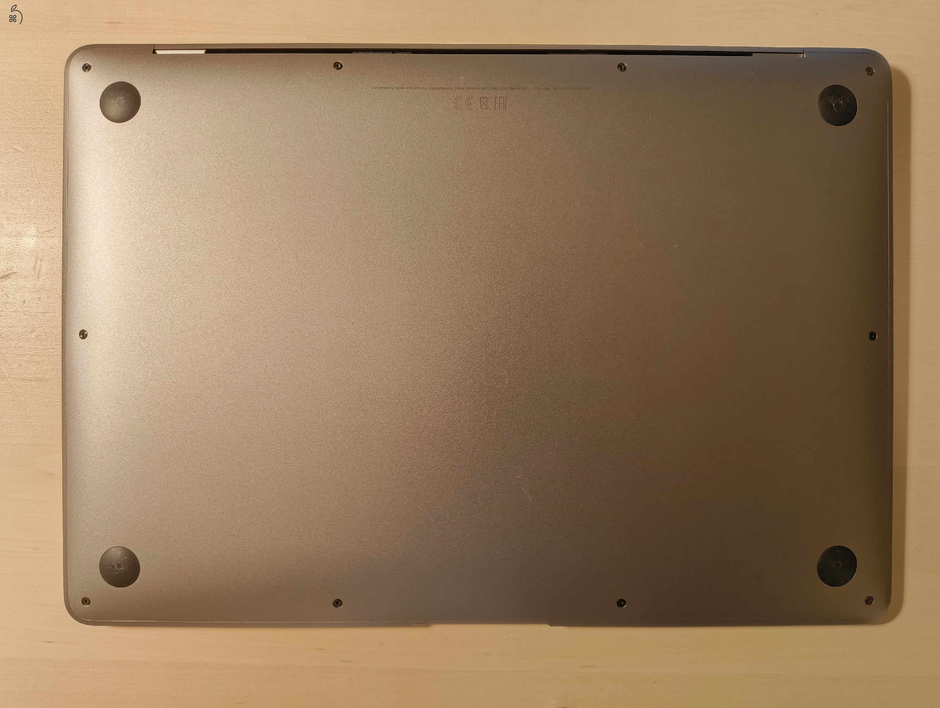 Macbook Air 2019, hibás képernyő