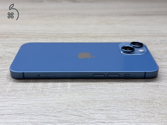 Hibátlan iPhone 13 128 GB kék független telefon