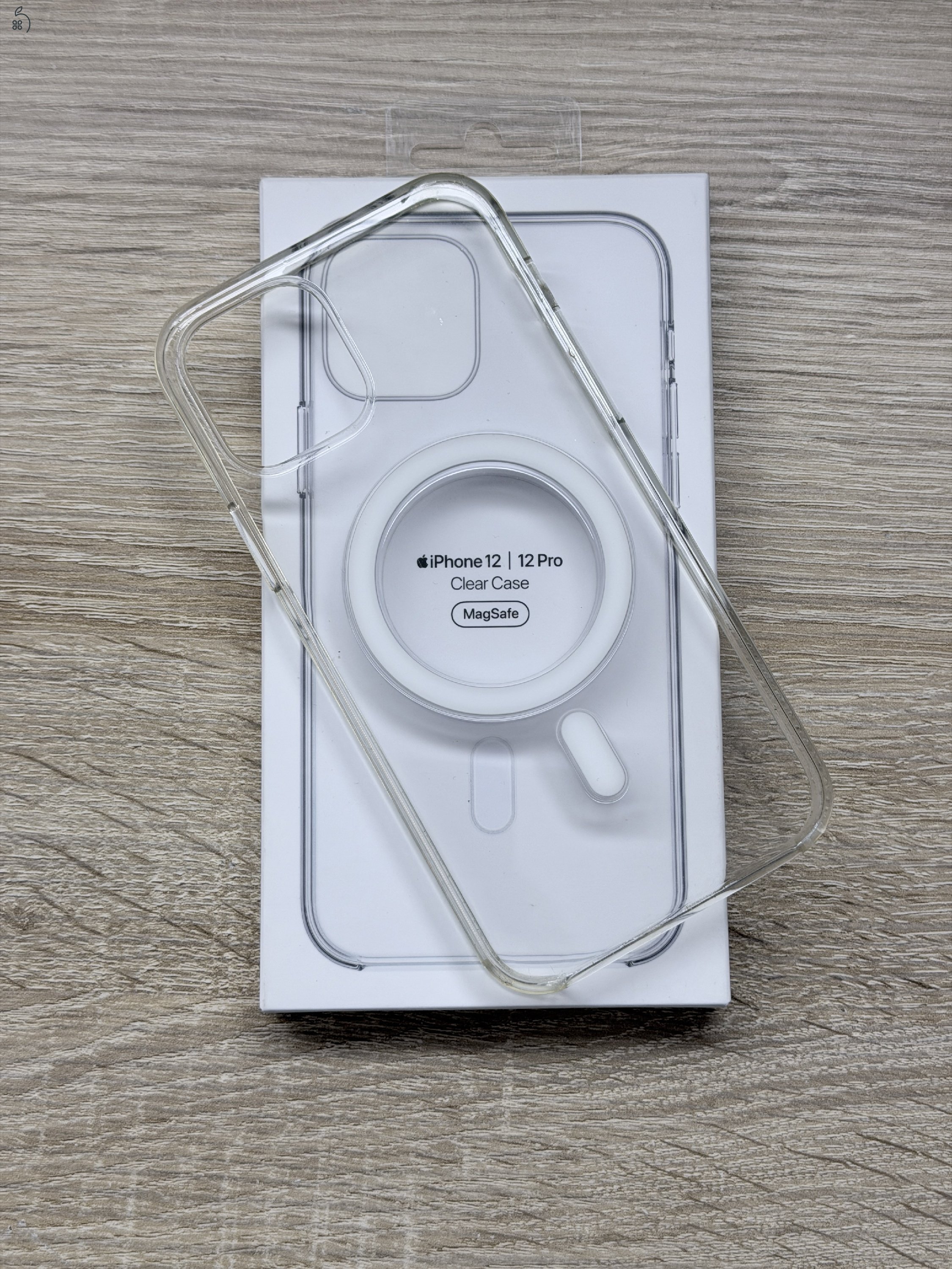 Apple iPhone 12 és 12 Pro MagSafe áttetsző tok