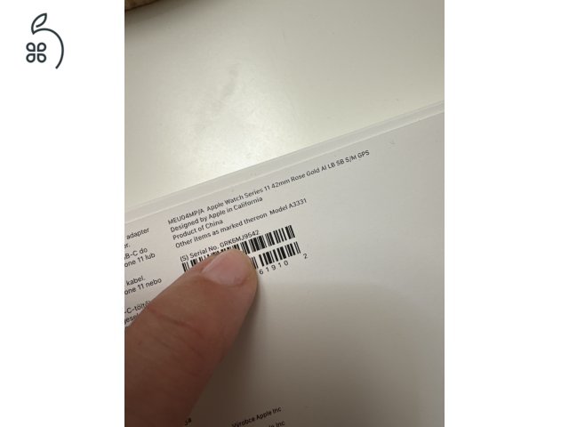 Apple Watch 11 42mm Rosé Gold AI , s/m GPS
