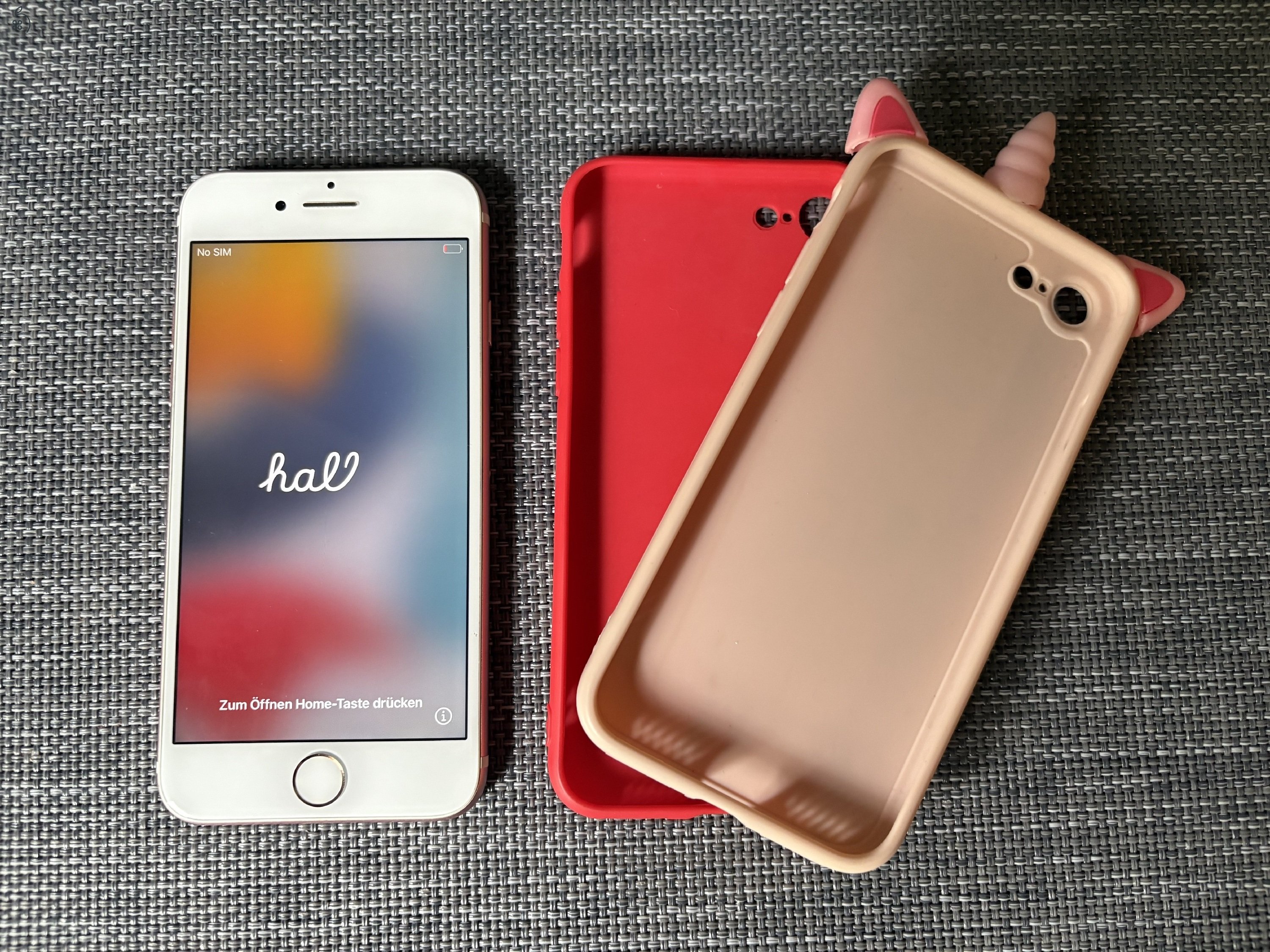 Megkímélt iphone 7 eladó (32GB / rose gold)