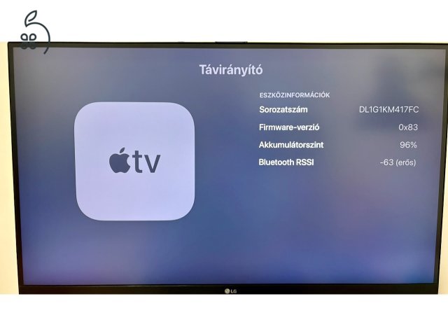 Apple TV 4K 2. generációs, 64 GB