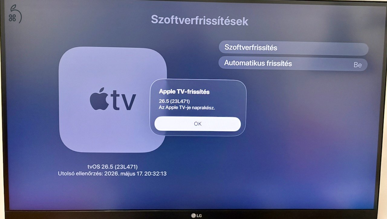 Apple TV 4K 2. generációs, 64 GB