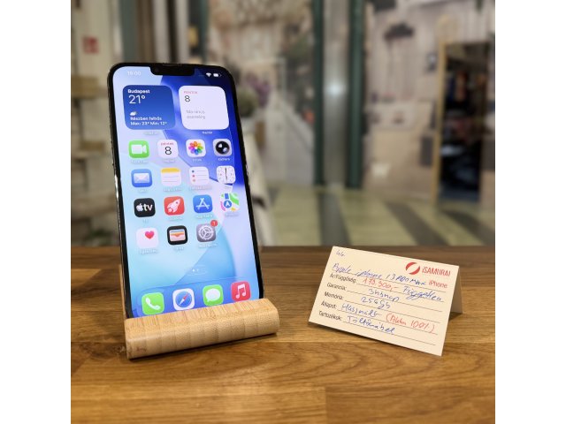 Apple iPhone 13 Pro Max - 256GB - Space grey - 100% akku (46.)