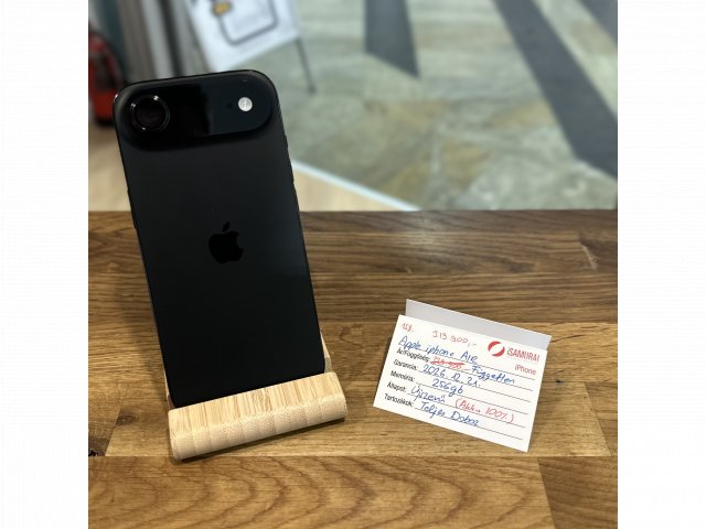 Apple iPhone Air - 256 GB - Fekete - 100% akku (158.)