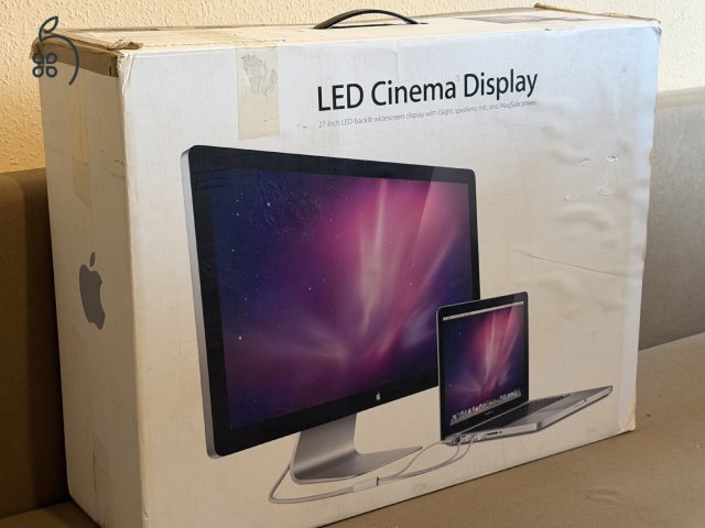 Újszerű, megkímélt Apple Cinema Display 27