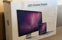 Újszerű, megkímélt Apple Cinema Display 27