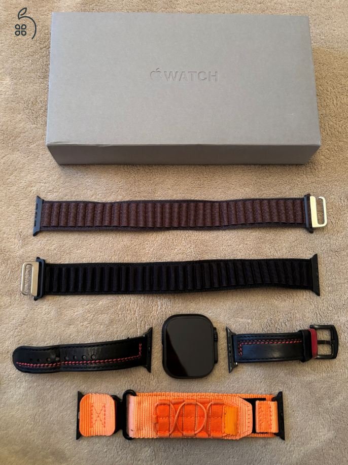 Apple Watch Ultra 2 sok kiegészítővel - 100% akku