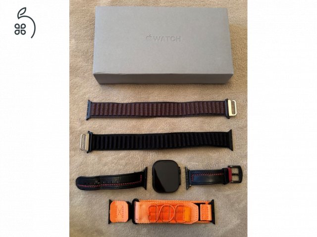 Apple Watch Ultra 2 sok kiegészítővel - 100% akku