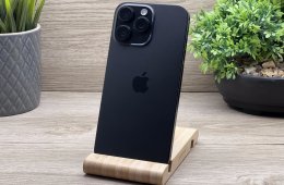 Hibátlan iPhone 16 Pro Max Black Titanium 256GB 2 ÉV Garanciával 92%
