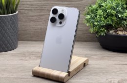 Hibátlan iPhone 16 Pro White Titanium GB 2 ÉV Garanciával 97%