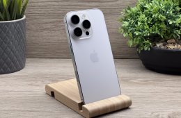 Hibátlan iPhone 16 Pro White Titanium GB 2 ÉV Garanciával 97%