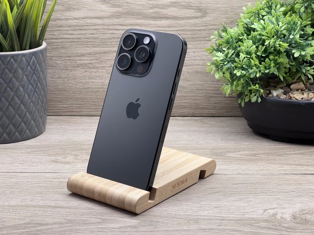 Hibátlan iPhone 16 Pro Black Titanium GB 2 ÉV Garanciával 97%