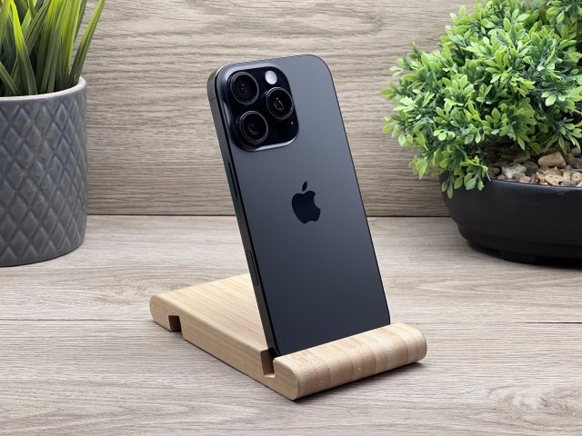 Hibátlan iPhone 16 Pro Black Titanium GB 2 ÉV Garanciával 97%