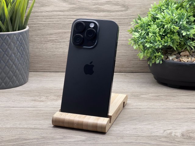 Hibátlan iPhone 16 Pro Black Titanium GB 2 ÉV Garanciával 97%