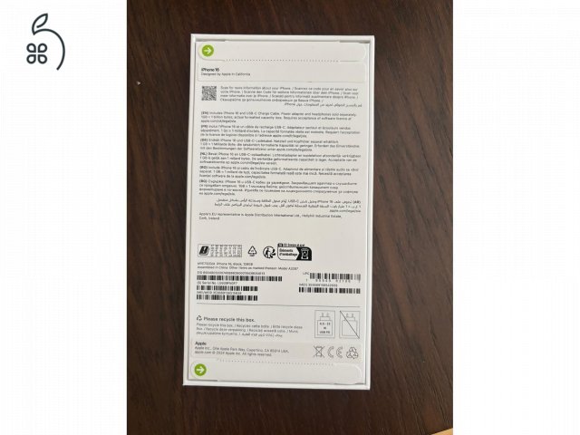 Iphone 16 új, bontatlan eladó