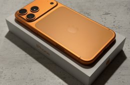 iPhone 17 Pro Max 512GB Cosmic Orange gyárilag független, szinte új!