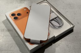 iPhone 17 Pro Max 512GB Cosmic Orange gyárilag független, szinte új!