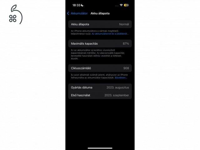 Eladó Apple iphone 15 128gb