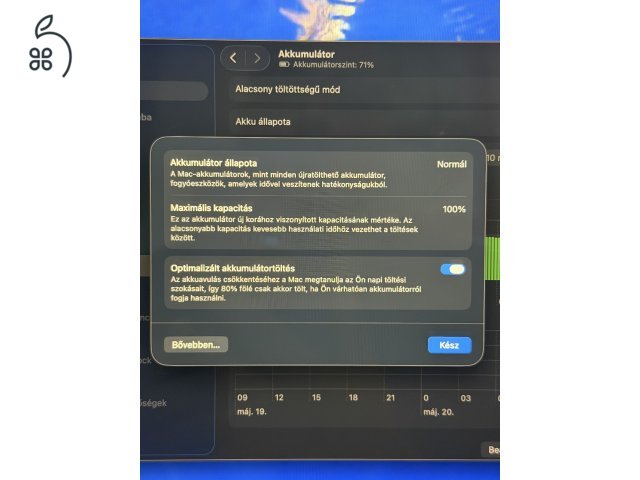 Makulátlan állapotú MacBook Air (M2, 2022)