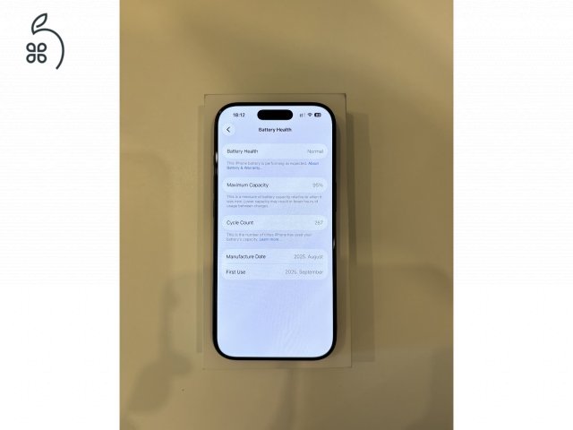 iPhone 17 Pro Deep Blue 256 GB 95% Akkumlátor