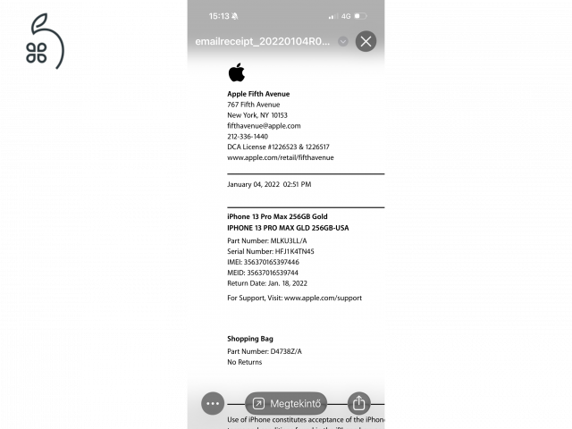 Iphone 13pro max 256Gb 