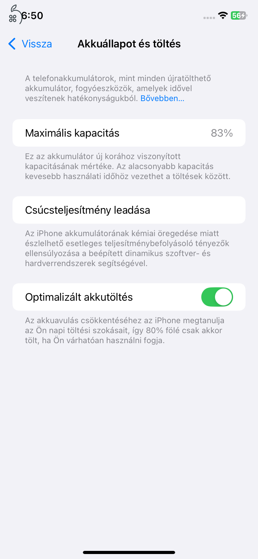 iPhone 11 64 GB - 83% akku - IOS 18.7.7