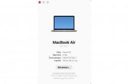 Apple MacBook Air M1 Silver (13″ 2020, M1, 8GB, 256GB) 