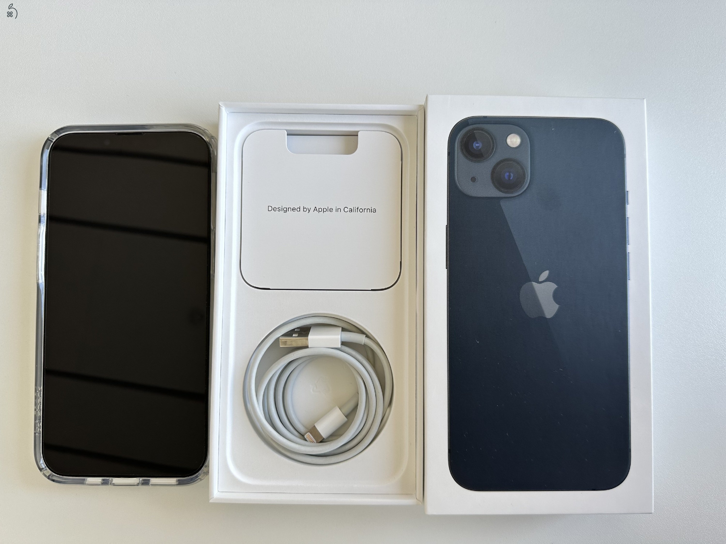 iPhone 13 128gb Midnight - Újszerű állapot, 89% akku, független