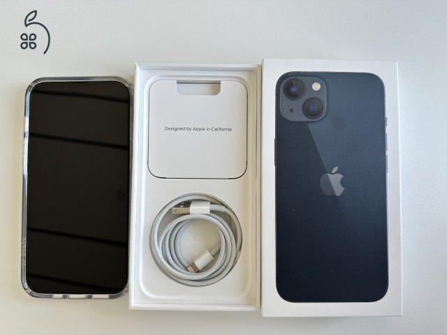 iPhone 13 128gb Midnight - Újszerű állapot, 89% akku, független