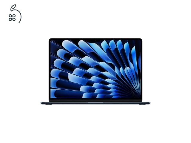 MacBook Air 15″ 2024, M3 8 Core, 16 GB RAM, 10 core GPU, 512 GB SSD, Midnight 27% Áfás, 0425AB