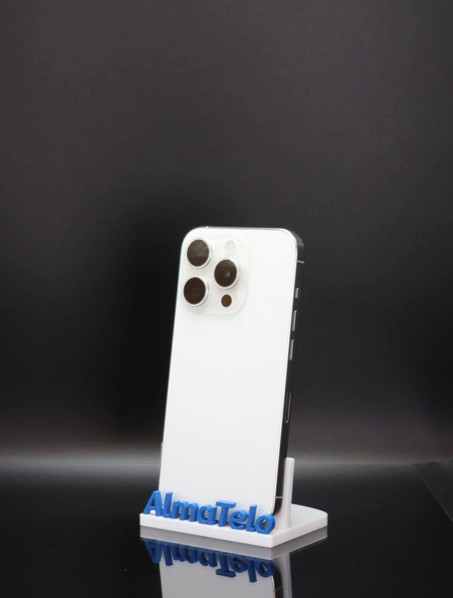 Apple iPhone 15 Pro 128 GB White Titanium 100% akku - 12 HÓ GARANCIA