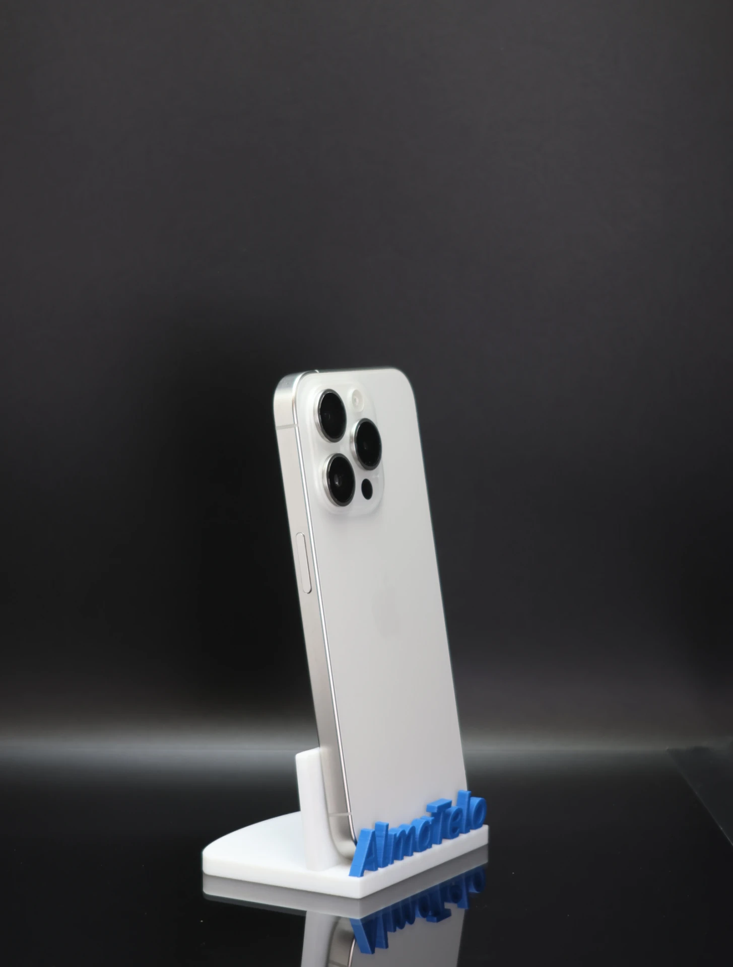 Apple iPhone 15 Pro 128 GB White Titanium 100% akku - 12 HÓ GARANCIA