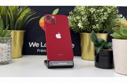 iPhone 13 128GB Piros, Független - 1ÉV Garancia, Számla 