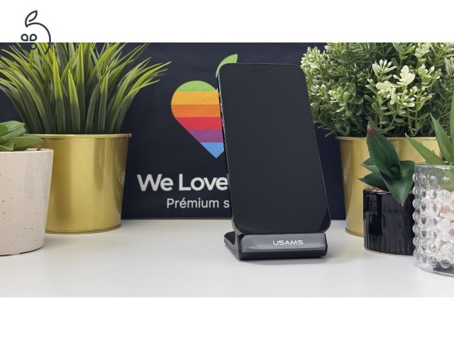  iPhone 14 Pro Max 256GB Asztrofekete, Független - Számla, 1ÉV Garancia 
