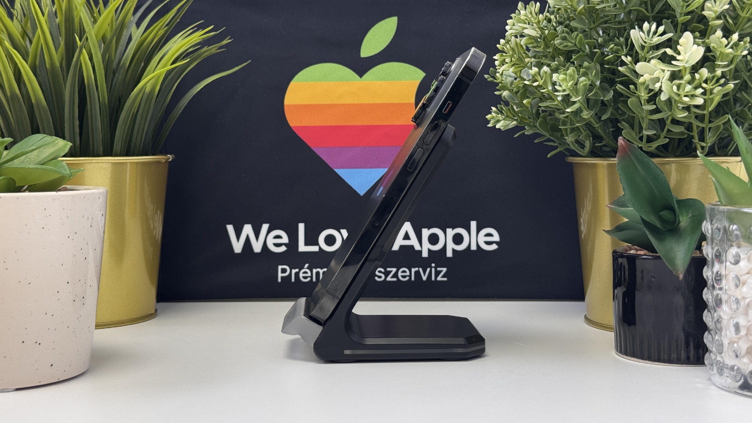  iPhone 14 Pro 256GB Fekete, Független - Számla, 1ÉV Garancia 