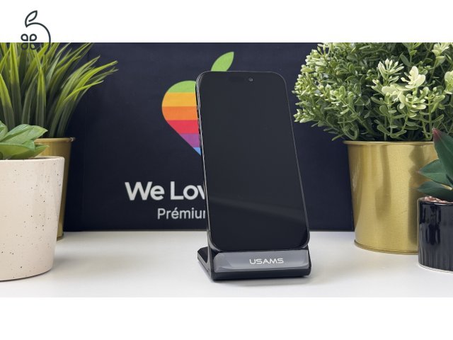 iPhone 15 Pro 128GB Fekete Titán, Független - Számla, 1ÉV Garancia