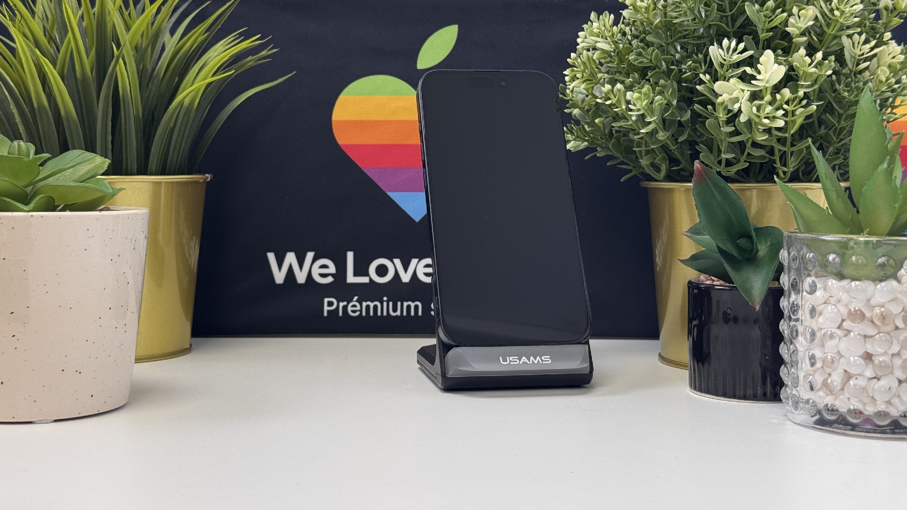  iPhone 15 Pro 128GB Kék Titán, Független - Számla, 1ÉV Garancia 