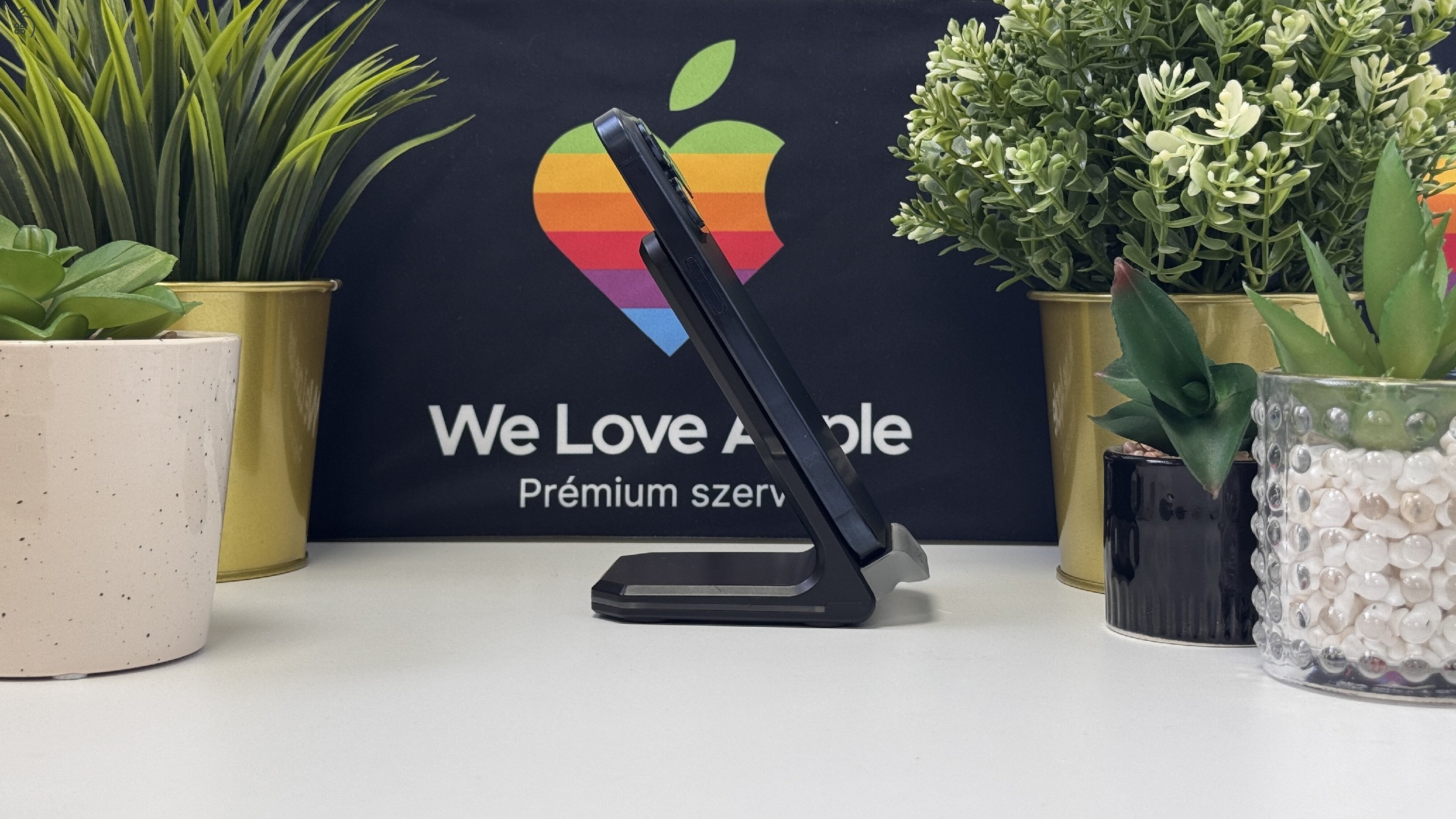  iPhone 15 Pro 128GB Kék Titán, Független - Számla, 1ÉV Garancia 