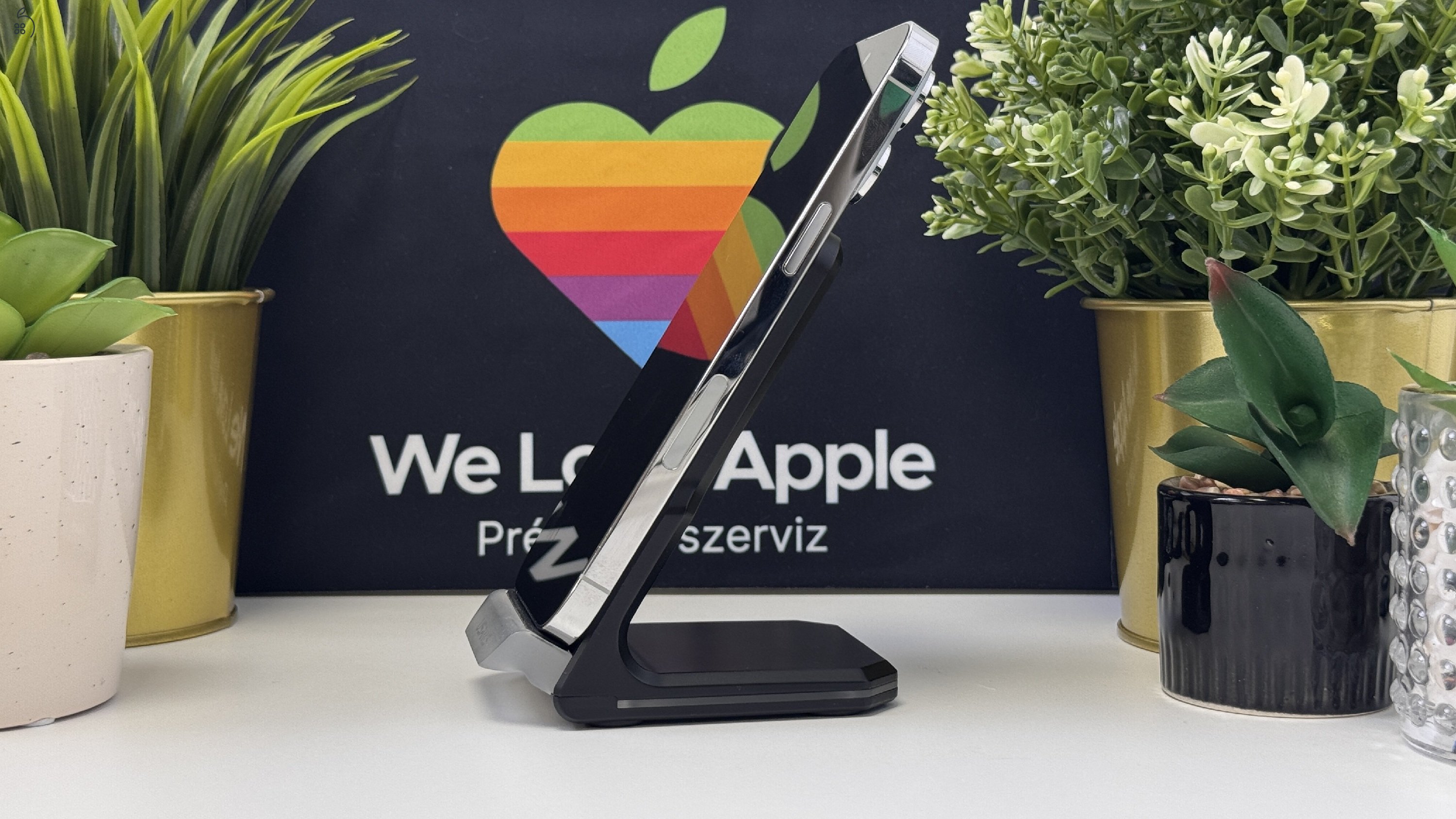 iPhone 14 Pro Max 128GB Ezüst, Független - Számla, 1ÉV Garancia