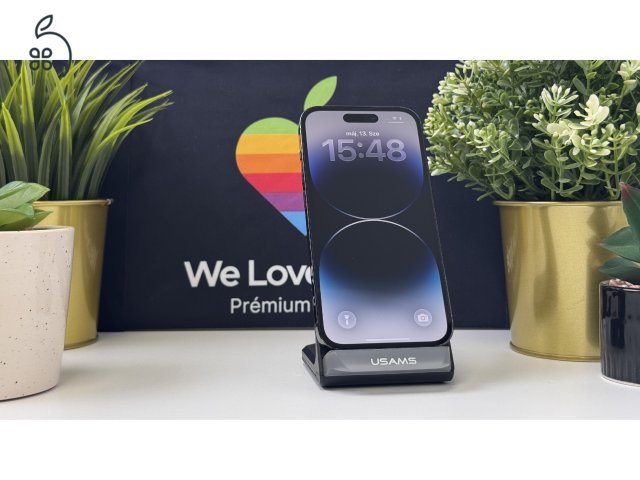 iPhone 14 Pro 256GB Fekete, Független - Számla, 1ÉV Garancia