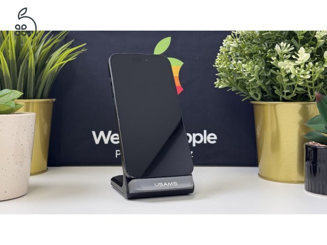  iPhone 15 128GB Fekete, Független - Számla, 1ÉV Garancia 