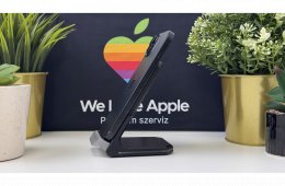  iPhone 15 128GB Fekete, Független - Számla, 1ÉV Garancia 
